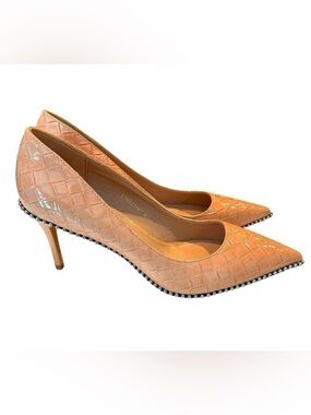 BIGTREE High Heels Designer Metal Chain Women Heels Stiletto Size 41